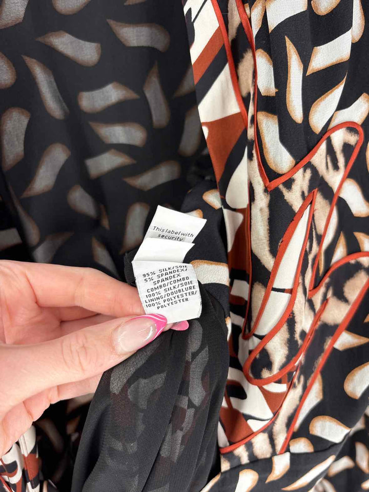Size 14 DIANE VON FURSTENBERG Black Dress