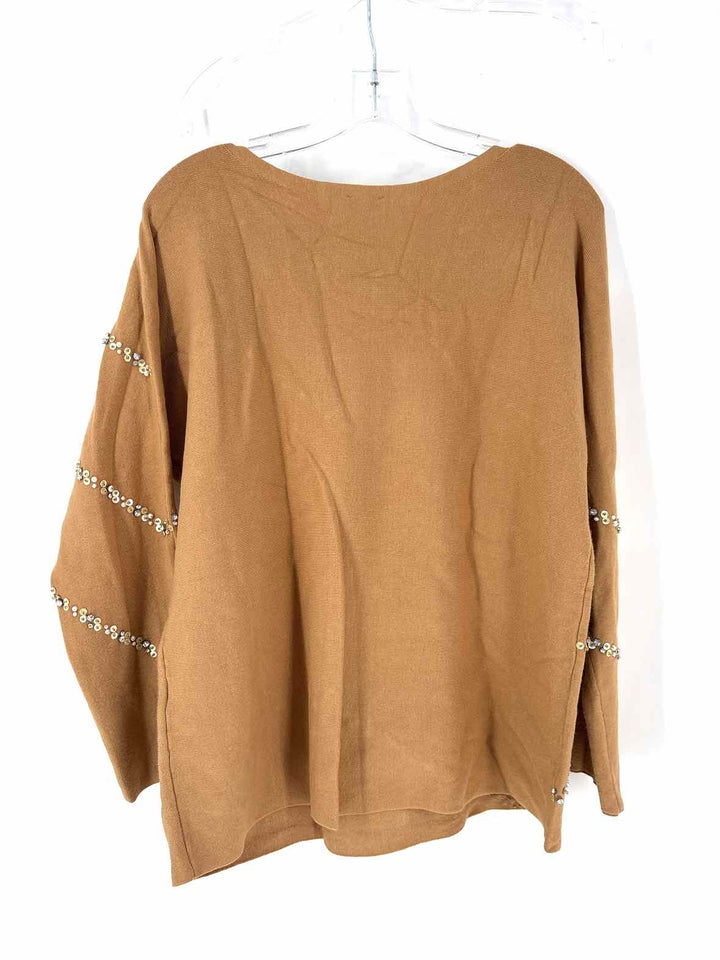 Size L Chico's Tan Sweater