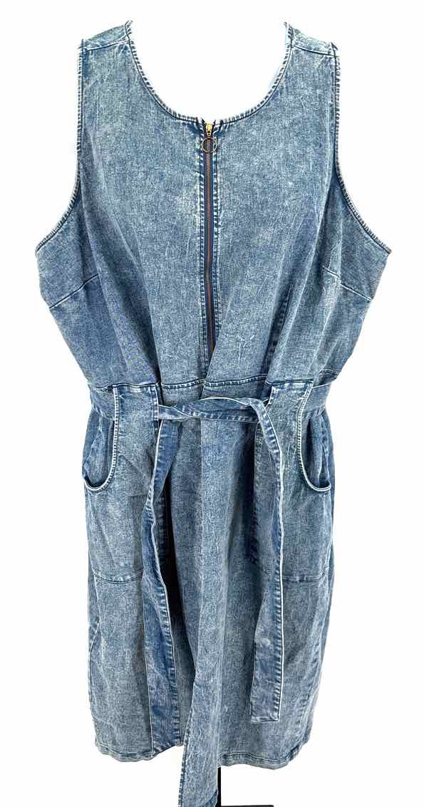 Size 24 Ashley Stewart Denim Dress