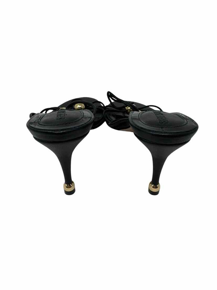 Shoe Size 6.5 Steve Madden Black Leather Sandals