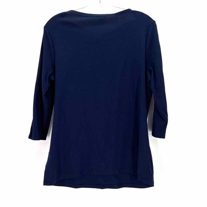 Size 1X RALPH LAUREN Navy Shirt