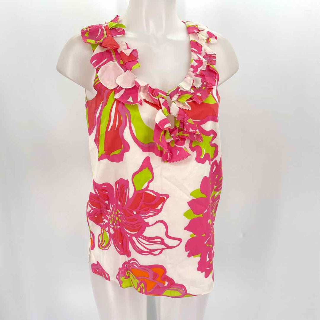 Size XS Lilly Pulitzer Multi-Color Shirt