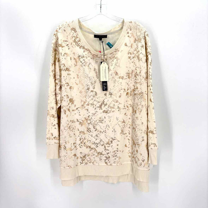 Size 1X Jane & Delaney Ivory Shirt