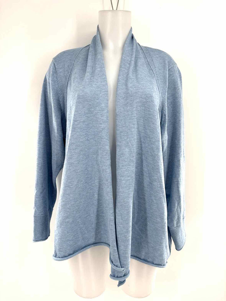 Size 1X Blue Cardigan