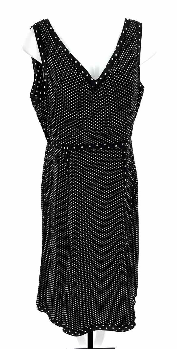 Size 12 Adrianna Papell Black Dress