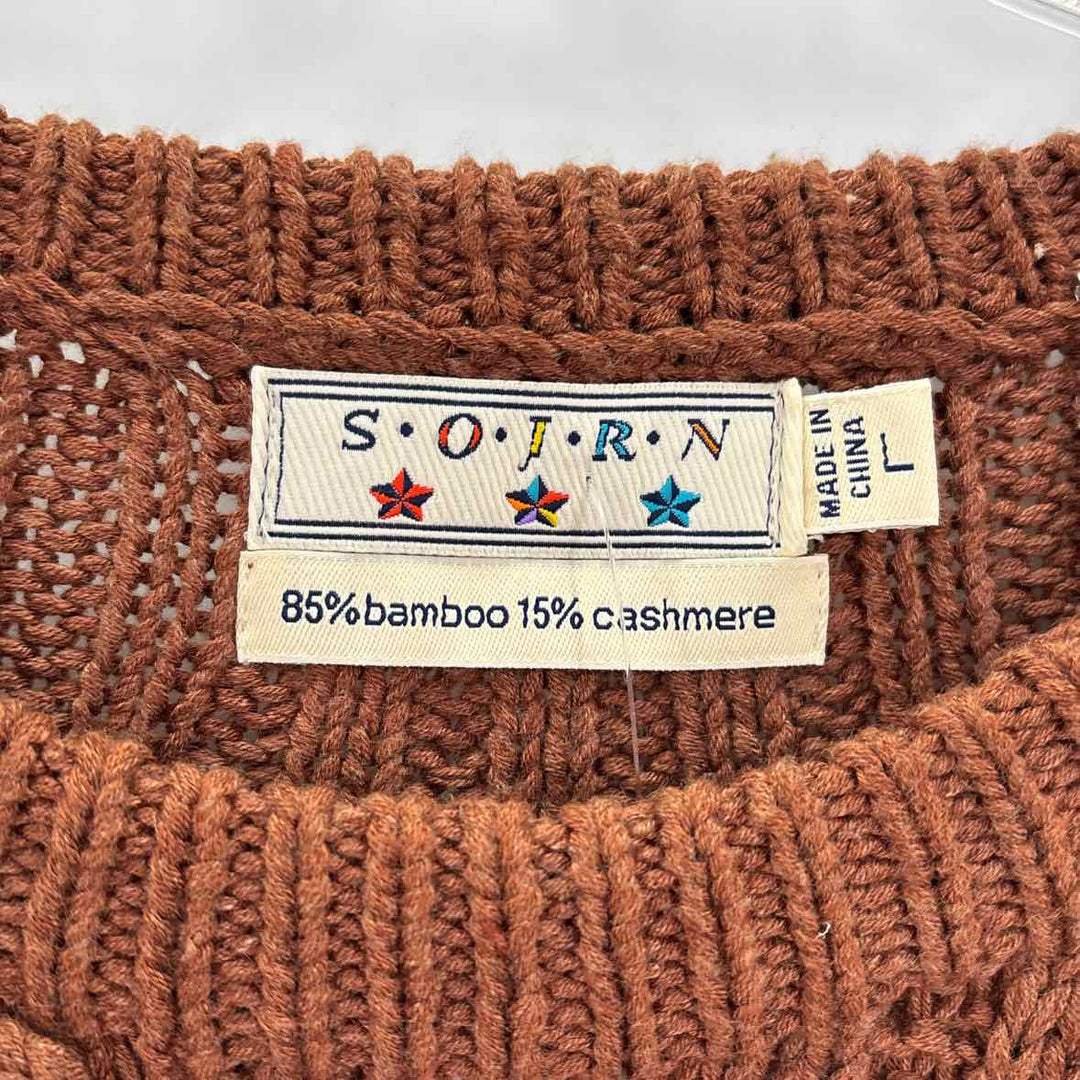 Size L Brown Sweater