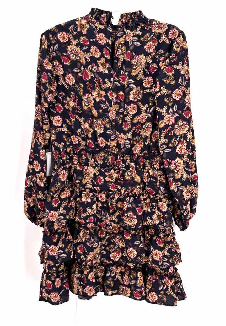 Size L 1. State Navy Sateen Dress
