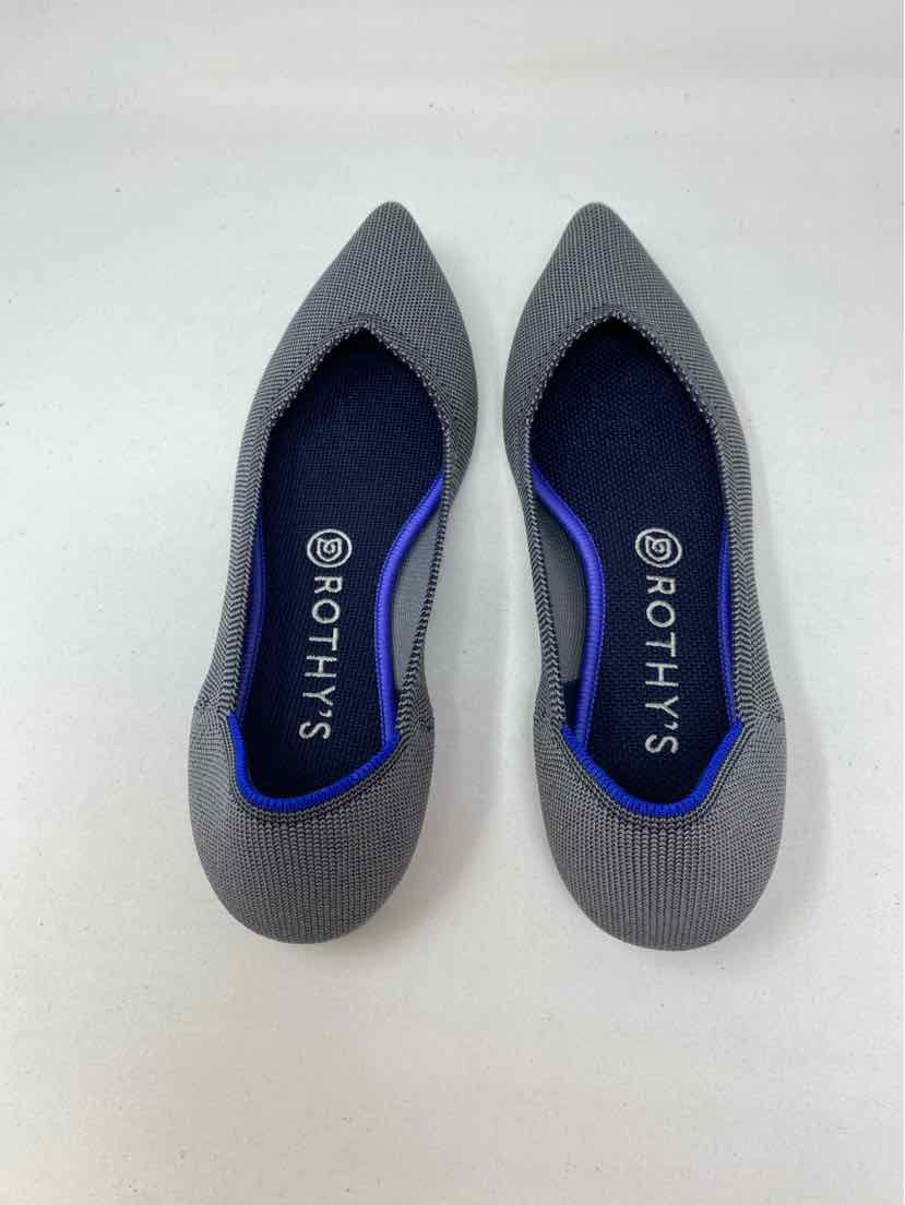 Shoe Size 8.5 ROTHCHILD Gray Flats