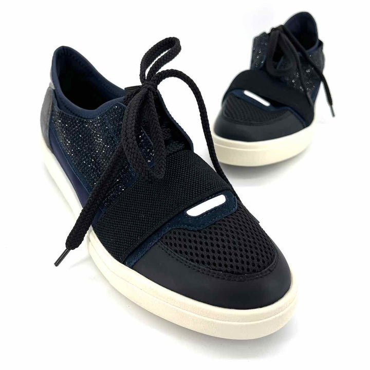 Shoe Size 9 VAN ELI Multi-Color Suede Sneakers