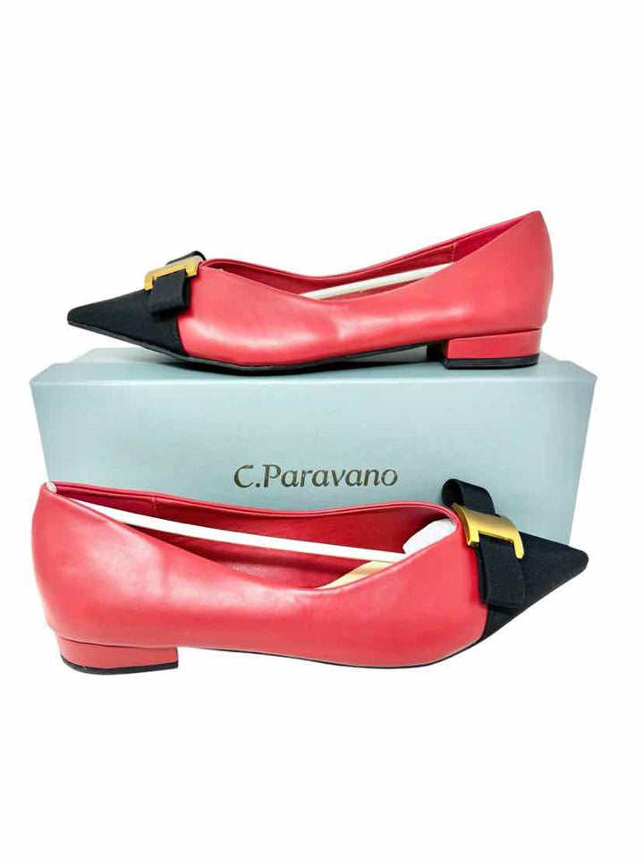 Shoe Size 40 Red Flats