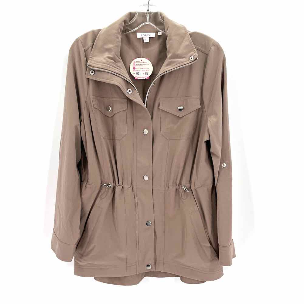 Size S Chico's Tan Jacket
