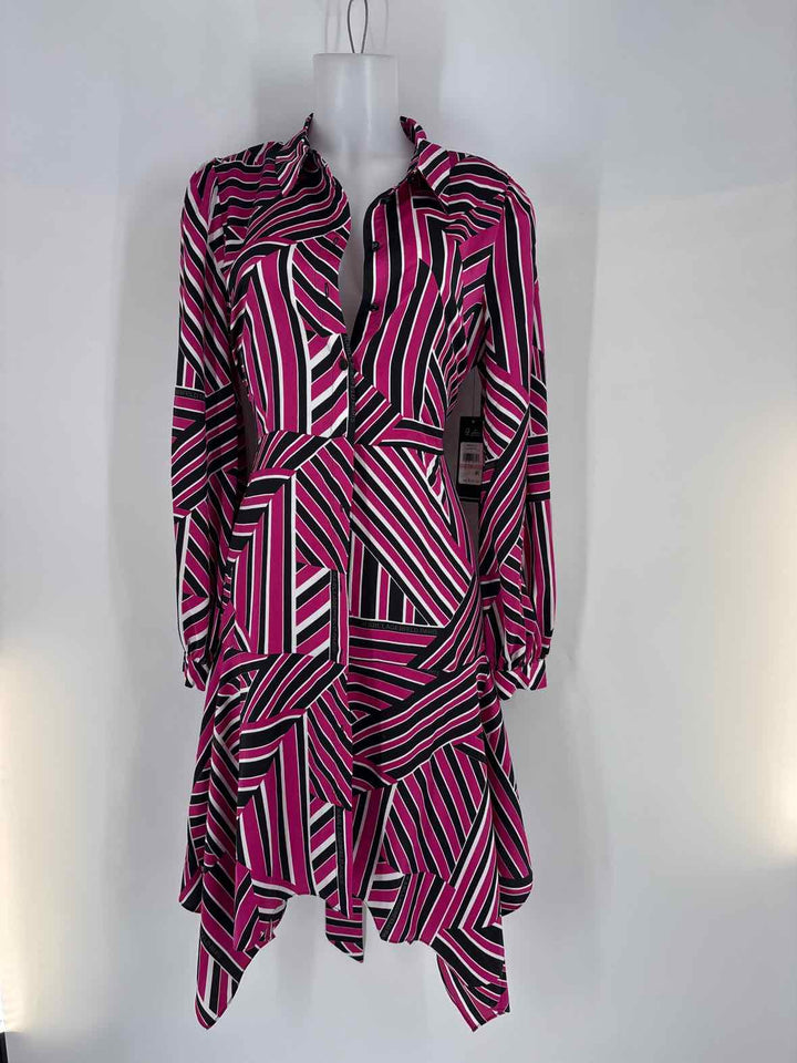 Size 10 KARL LAGERFELD Multi-Color Dress