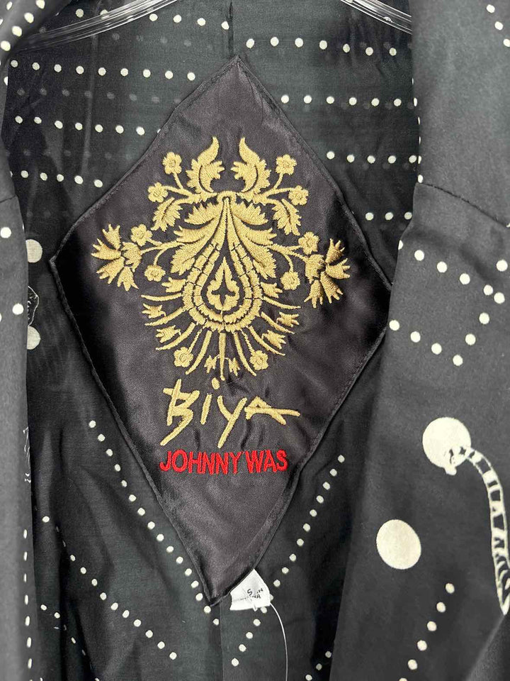 Size S Johnny Was Black 2 PC Dress