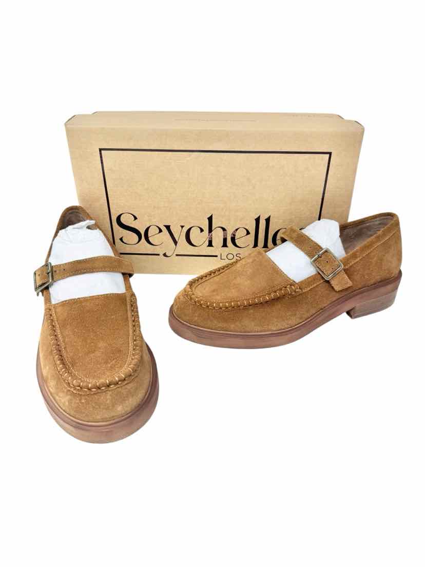 Shoe Size 9 SEYCHELLES Brown Suede Flats