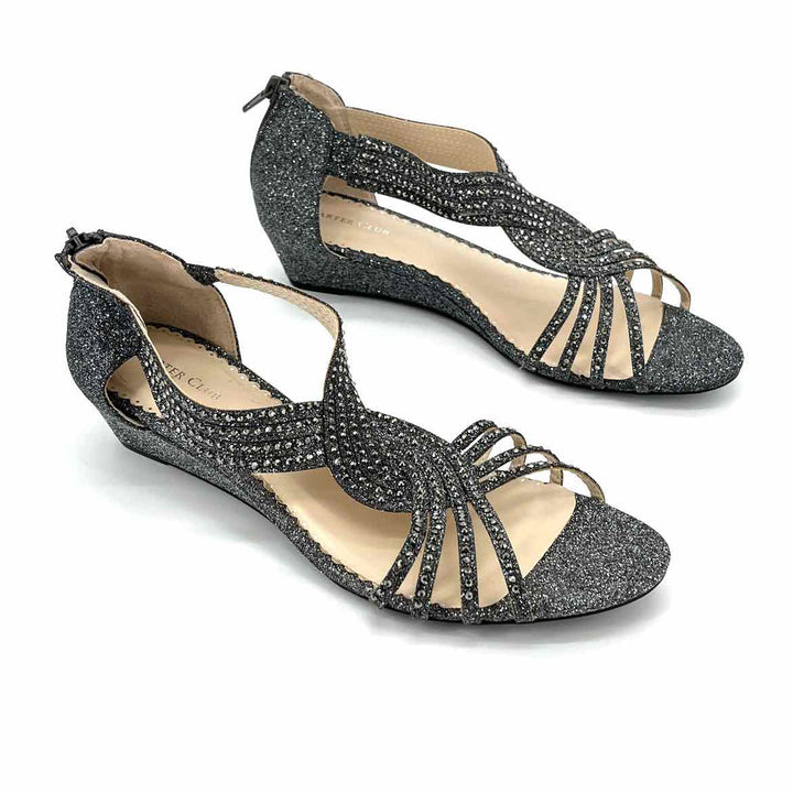 Shoe Size 9 CHARTER CLUB Silver Pumps