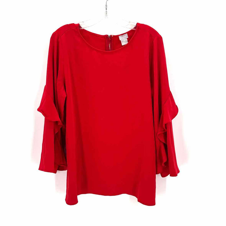 Size L Chico's Red Shirt