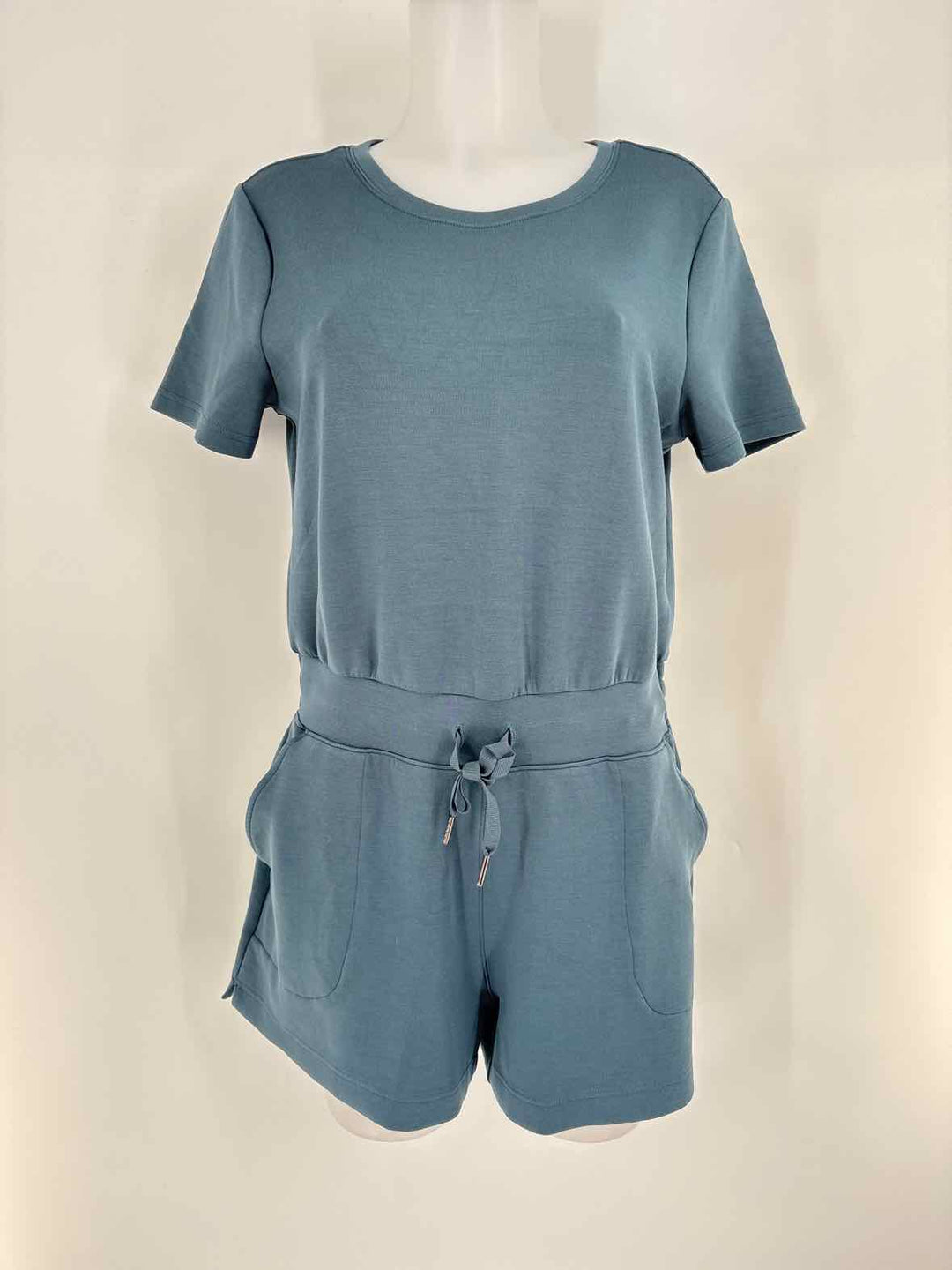 Size M SPANX Teal Romper