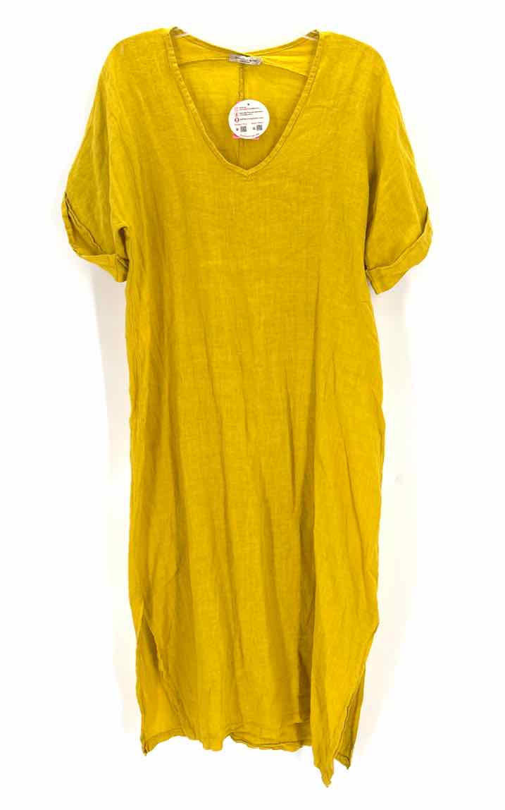 Size L Yellow Dress