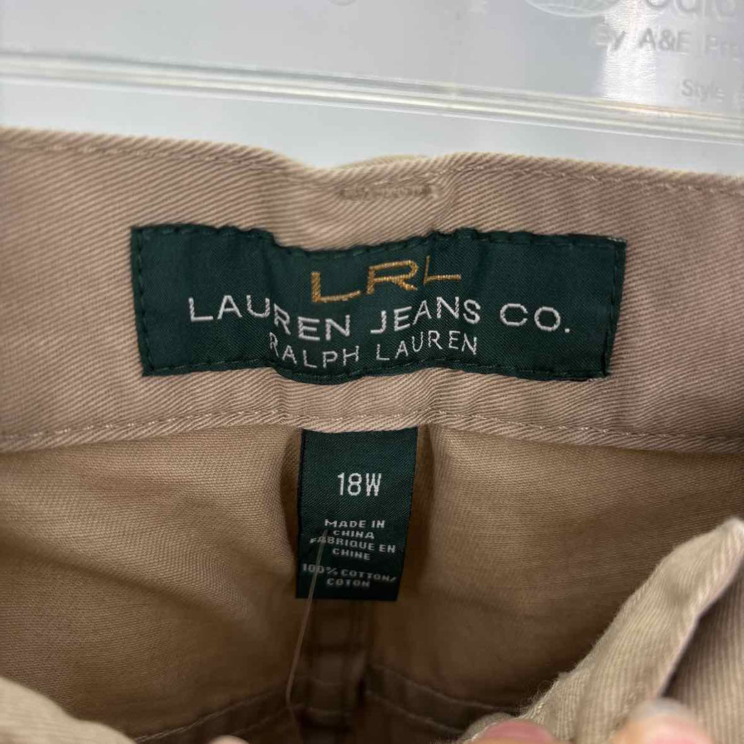 Size 18 RALPH LAUREN Tan Pants