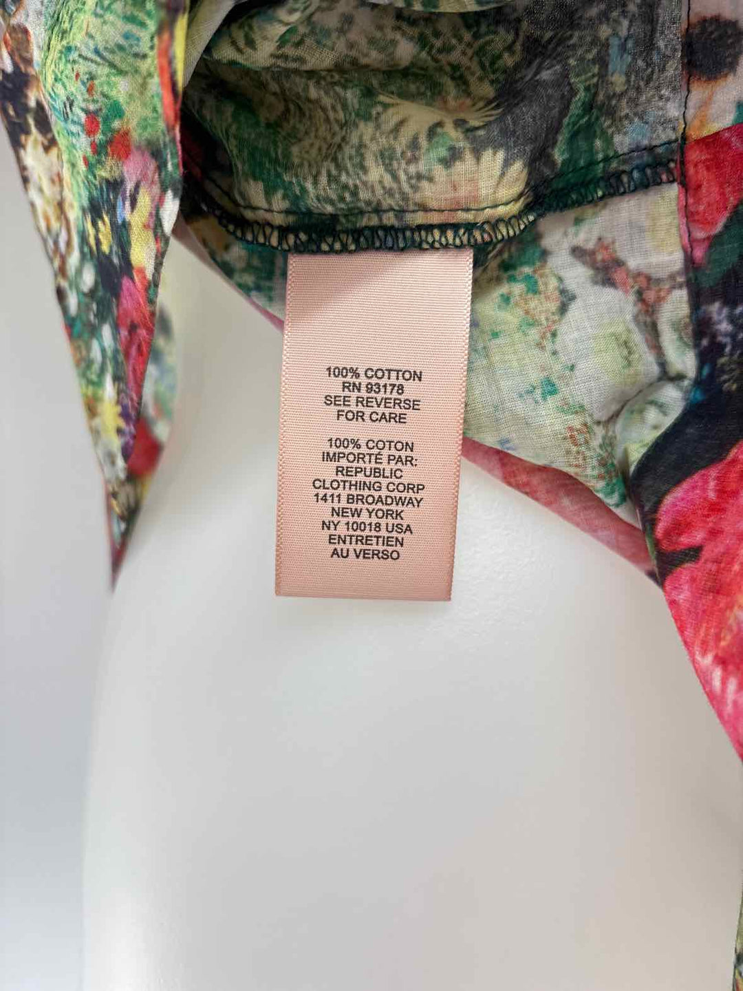 Size L PHILOSPHY Multi-Color Shirt