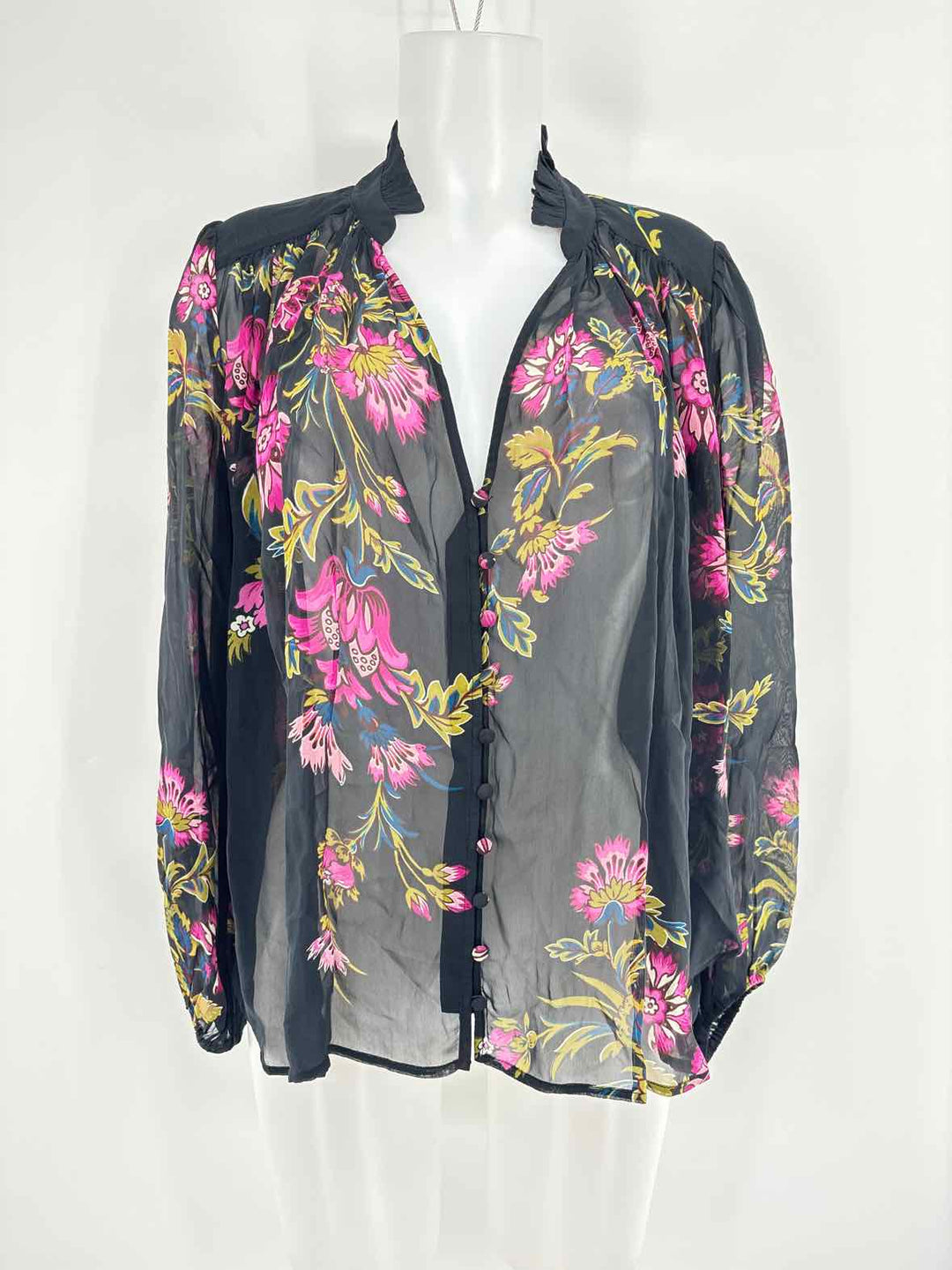 Size M Anthropologie Black Shirt