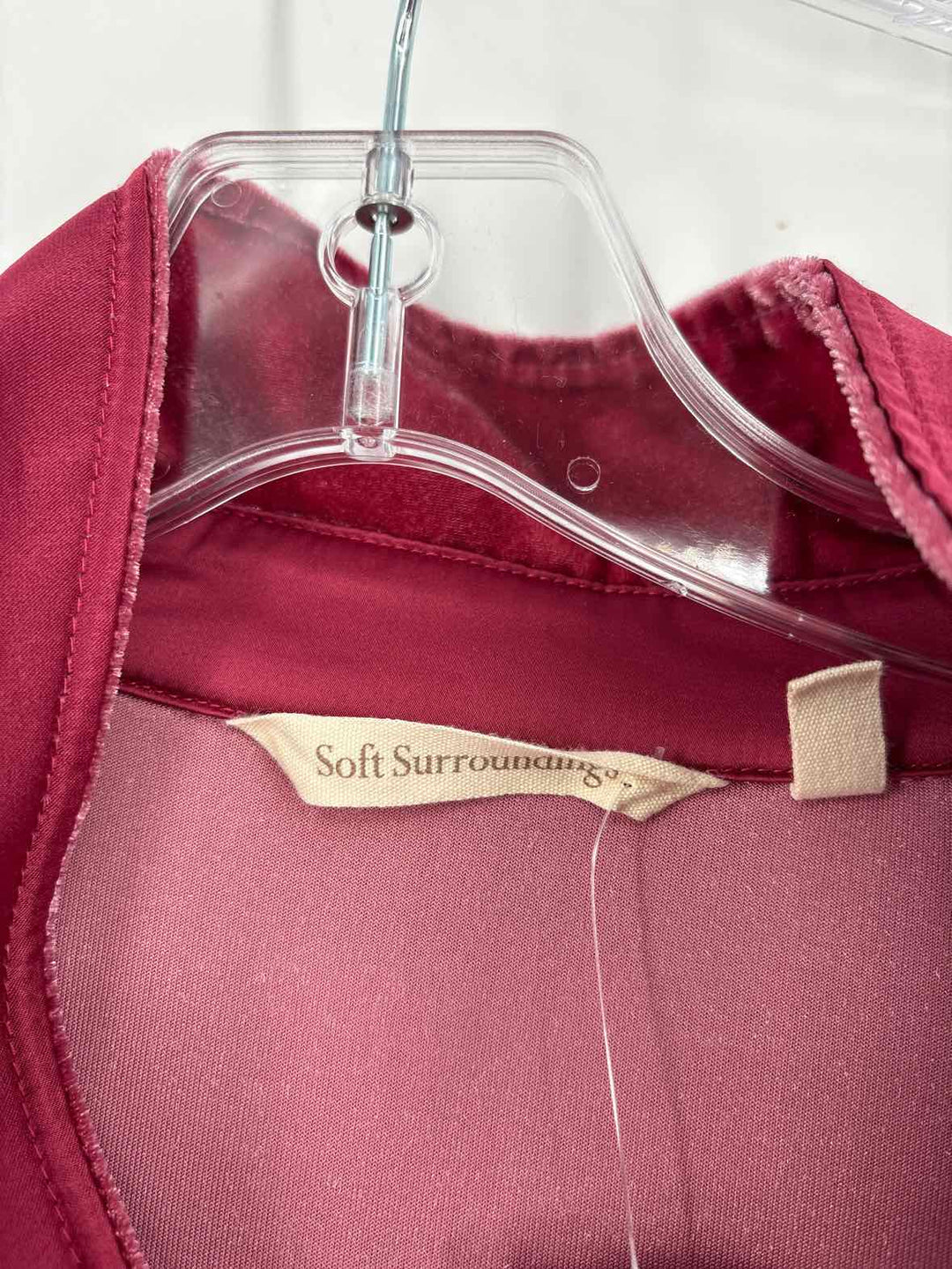 Size L SOFT SURROUNDINGS Pink Shirt