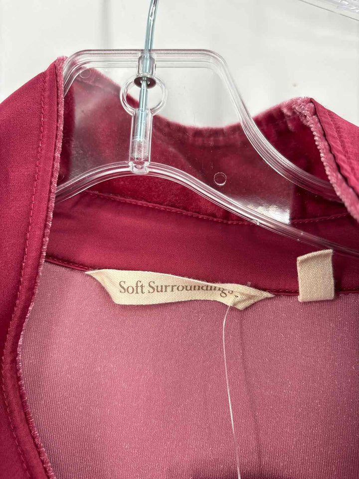 Size L SOFT SURROUNDINGS Pink Shirt