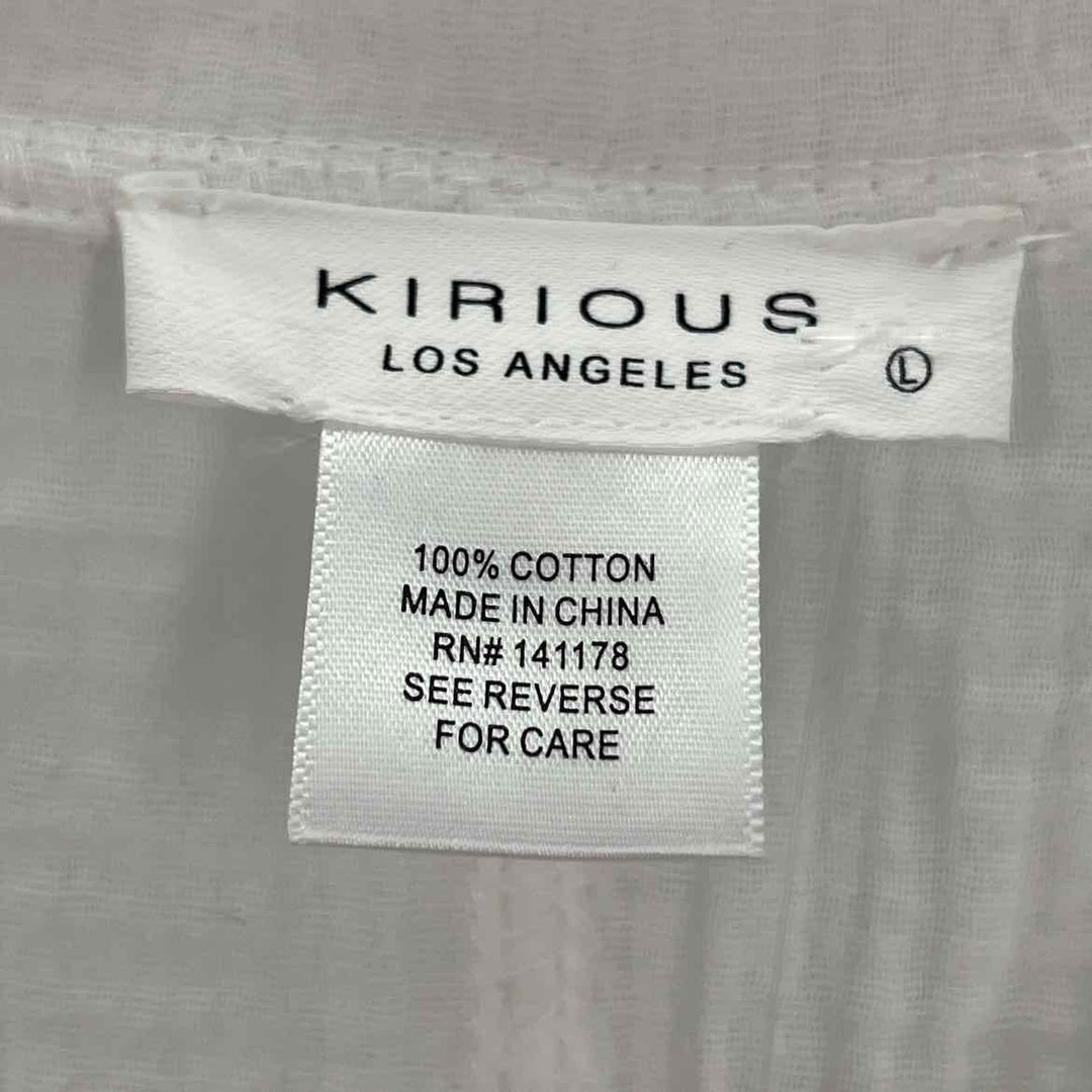Size L White Shirt
