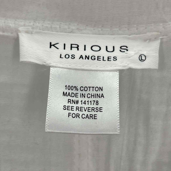 Size L White Shirt