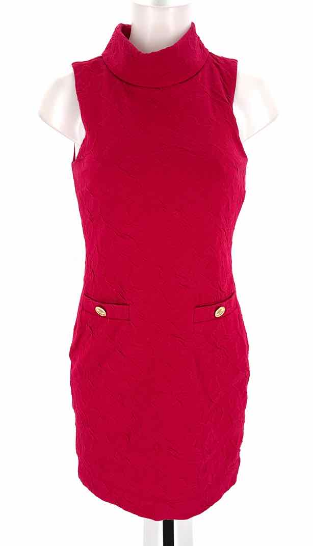 Size XS Lilly Pulitzer Fuschia Cotton Dress