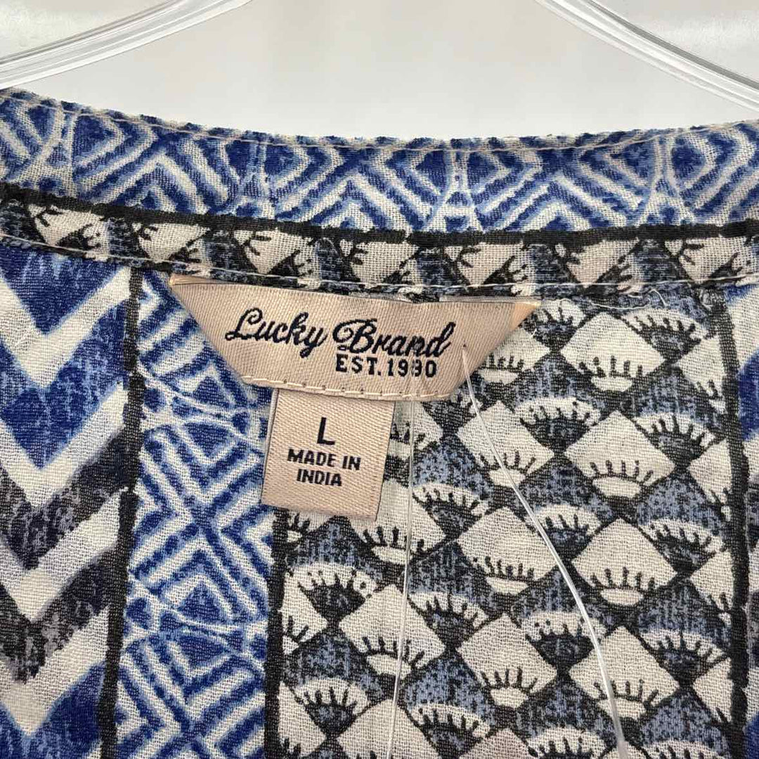 Size L LUCKY Multi-Color Shirt