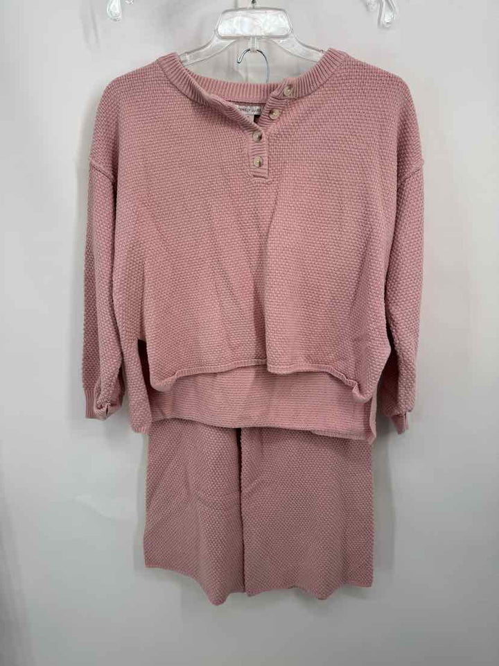 Size M SINCERELY JULES Pink Knit 2 PC Dress