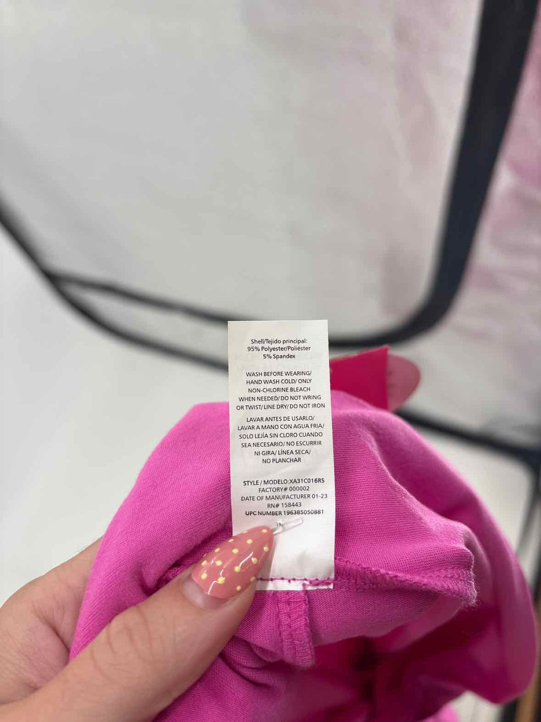 Size L Pink Pants