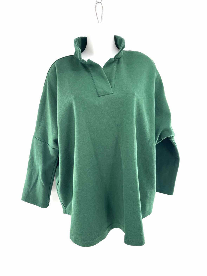 Size XXL POMANDER PLACE Green Cotton Sweater