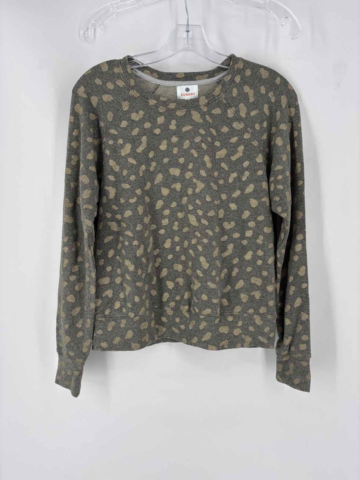 Size S SUNDAY IN BROOKLYN Tan Shirt