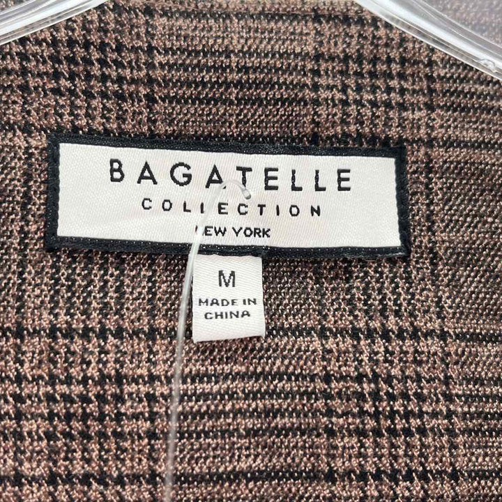 Size M BAGATELLE Brown Print Vest