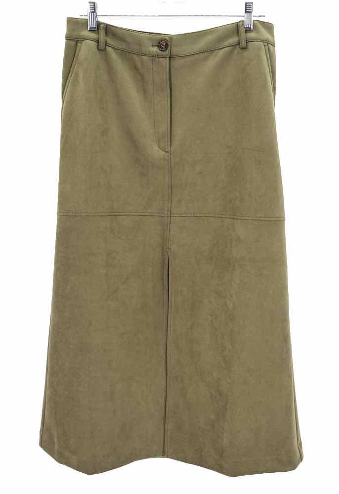 Size 10 LOFT Olive Skirt