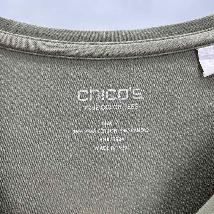 Size L Chico's Sage Knit Shirt