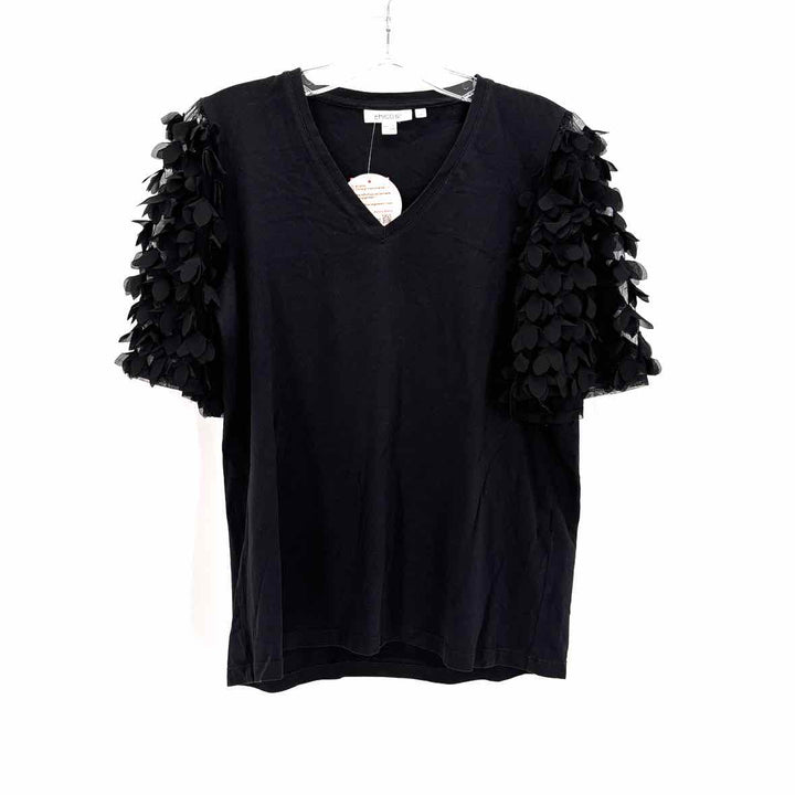 Size M Chico's Black Knit Shirt
