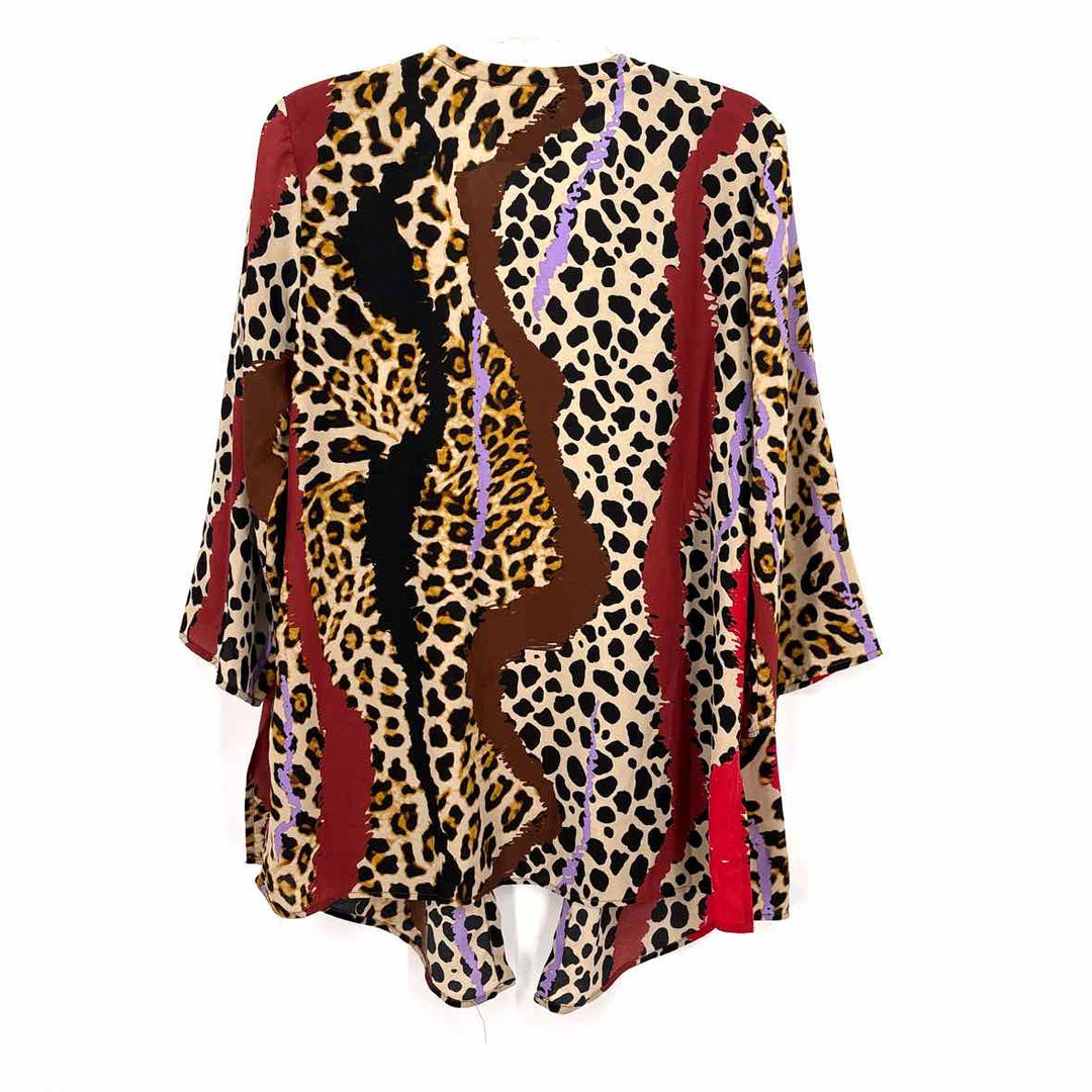Size M BOB MACKIE Multi-Color Cardigan