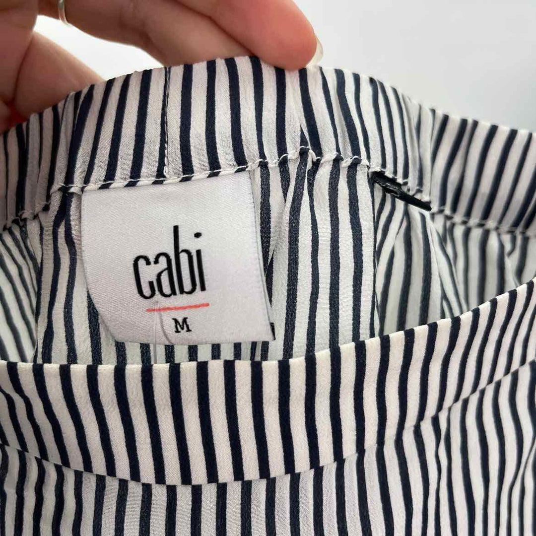 Size M CABI Black/White Shirt