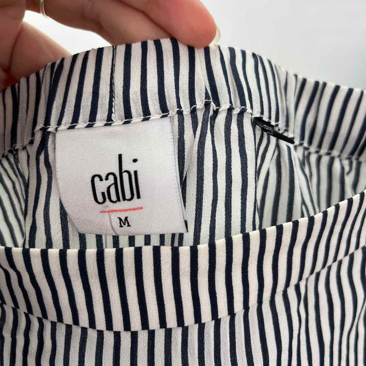 Size M CABI Black/White Shirt