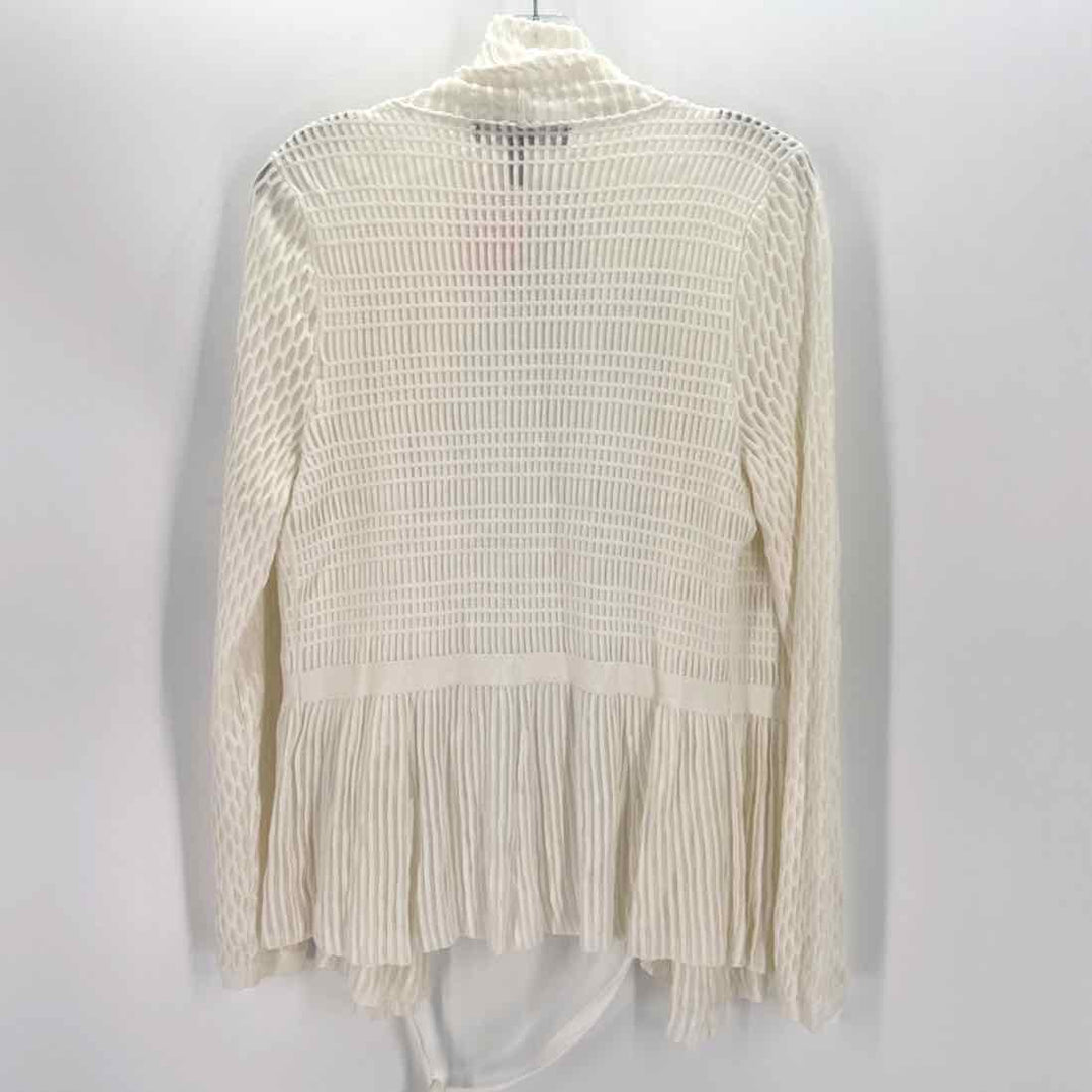 Size M White House Black Market White Sweater