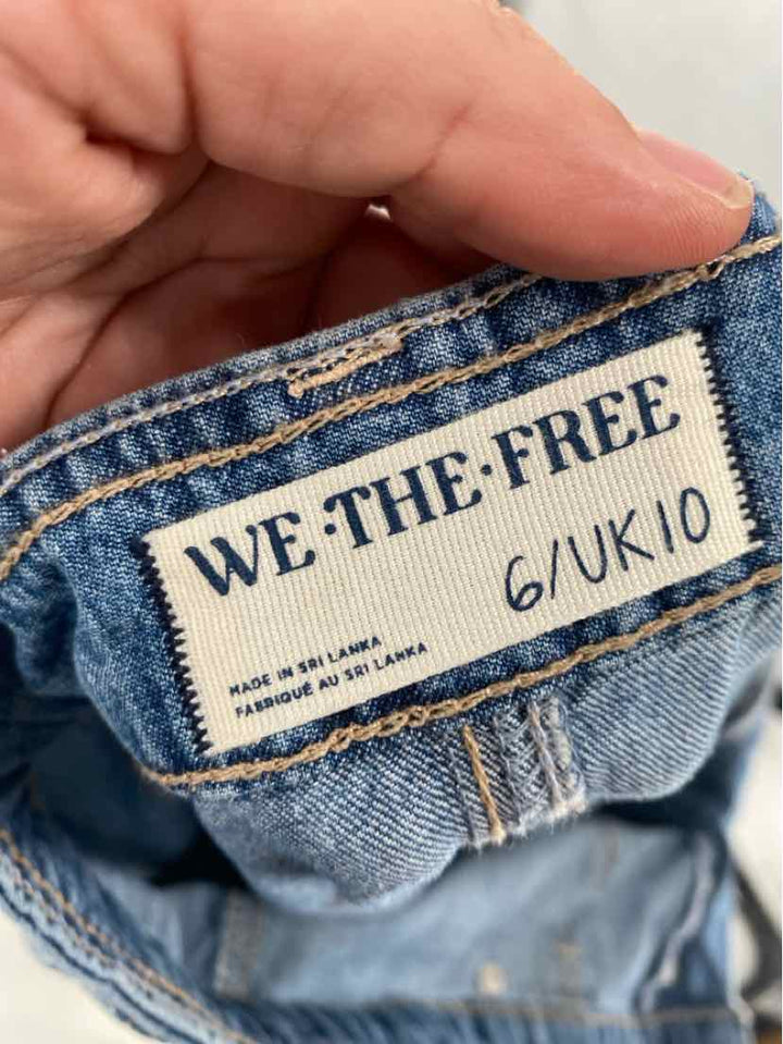 Size 6 WE THE FREE Denim Skirt