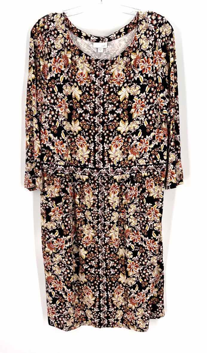 Size L J JILL Multi-Color Dress