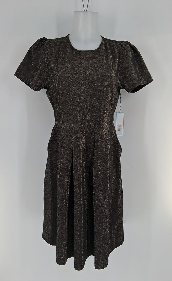 Size M DRAPER JAMES Gold Dress