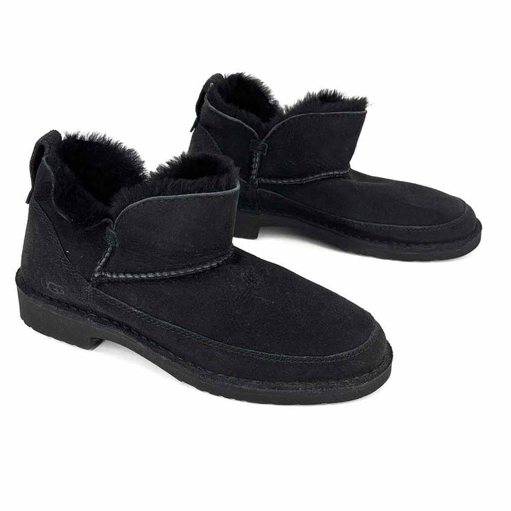 Shoe Size 7.5 Ugg Black Suede Boots