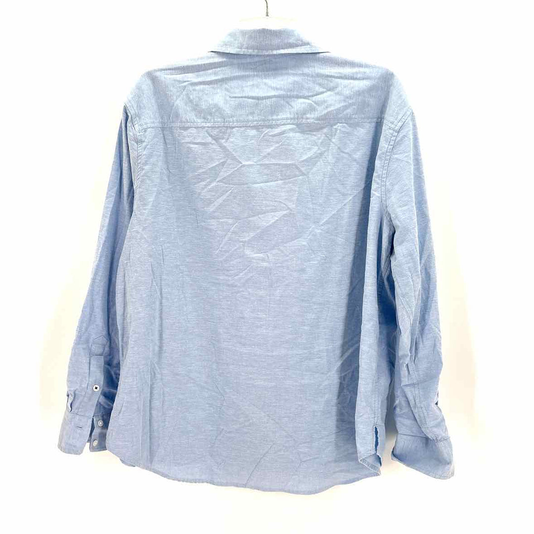 Size XL CROWN & IVY Blue Shirt