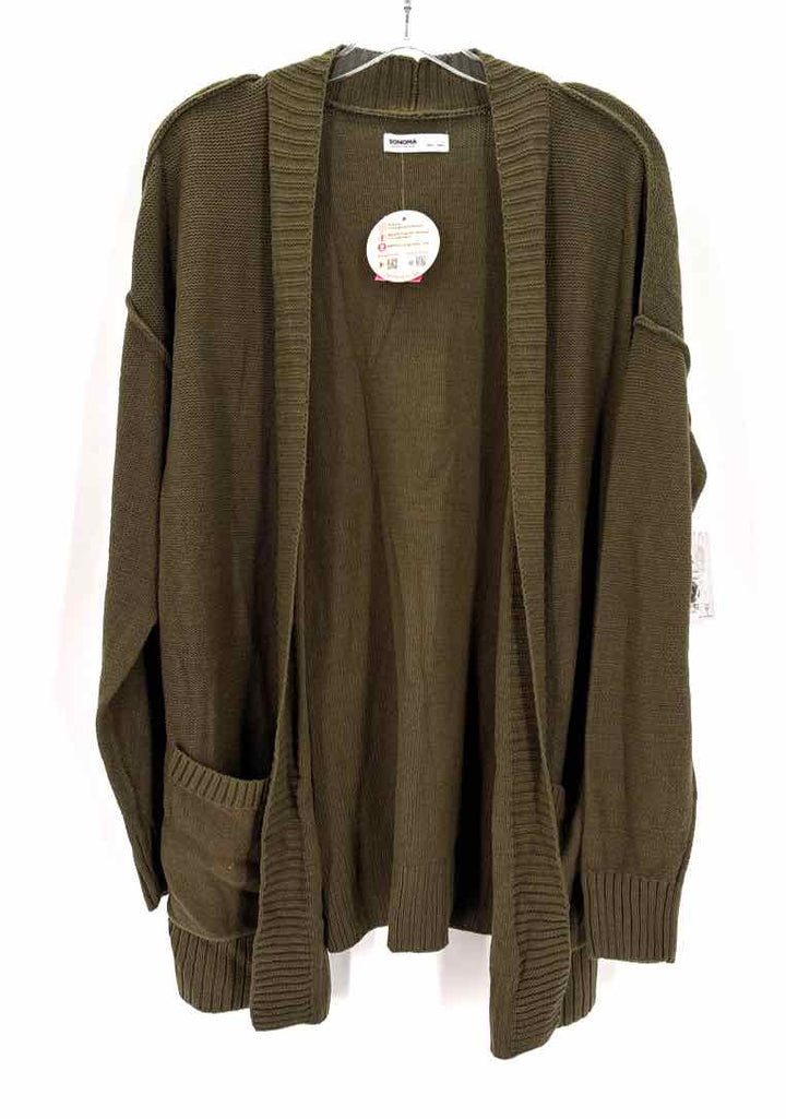 Size L SONOMA Olive Sweater