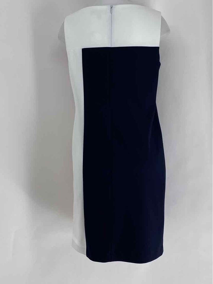 Size 10P RALPH LAUREN Navy Dress